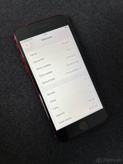 Iphone SE 2020 64GB red - 100% bateria - 6