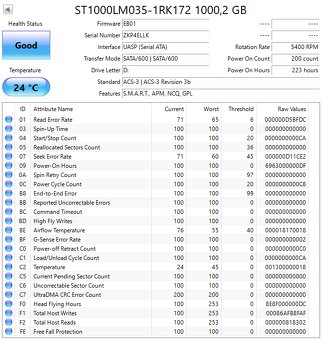 Externý disk WD / Intenso / Lacie / Toshiba / Verbatim 1TB - 6
