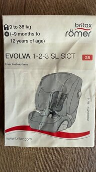 Britax römer EVOLVA 1-2-3 SL SICT - 6