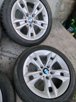 4ks alu disky orig. BMW 5x120 R17 pneu 225/50 r17 - 6