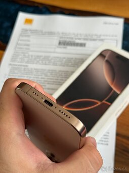 iPhone 16 Pro 128gb 2r záruka Orange - 6