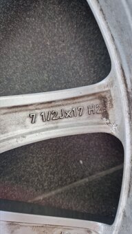 elektróny rozteč 5x112 disk 7,5Jx17 ET 27+ 225/55 r17 . - 6