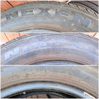 205/55 R16 Letné 6mm Goodyear - Michelin V-dezén aj Zimné - 6