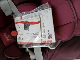 Detské vajíčko Britax Romer BabySafe Isize Burgundy - 6