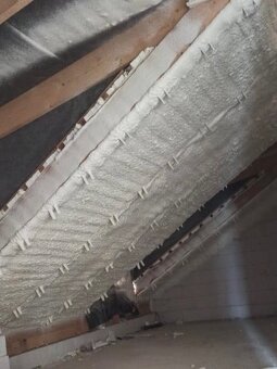 Penová fúkaná striekaná izolácia striech stropov - 6