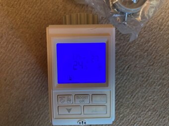 Digitálna termostatická hlavica na radiátory - 6