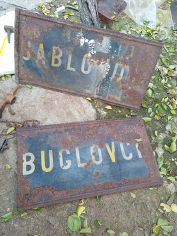 Staré tabuľky názvy obcí - 6