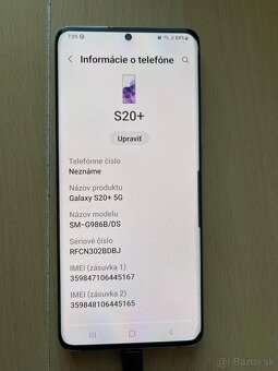 Samsung Galaxy S20+ 5G s Samsung Galaxy Watch 5 - 6