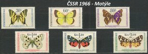 Poštové známky, filatelia: ČSR+ČSSR, slávne série A - 6