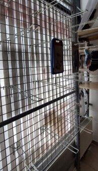 Regál kovový variabilný - 6