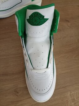 Nové pánske tenisky Nike Air Jordan 2 Retro Lucky Green - 6