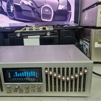 SANSUI SE-8X...stereo equalizer so spektrálnym analyzerom.. - 6