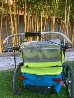 Dvojmiestny cyklovozík thule - chariot sport - 6