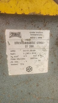 Hoblovačka s hrúbkovačkou 200mm - 6