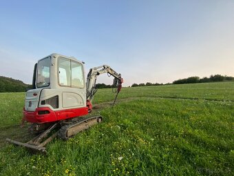 Zemne a vykopove prace pasovym minibagrom - 6