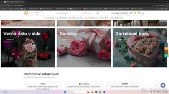 predám eshop zameraný na donášku kvetov - 6