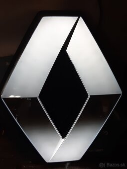 Veľké svetelné 3D logo Renault - 6