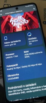 MOTOROLA MOTO G35 5G 4/256Gb Black - 6