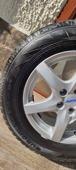 Predám Alutec elektrony 5x108 R16 / 215/65 r16 Falken zimné - 6