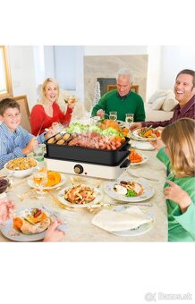 MIHOHO ELEKTRICKÝ GRIL + HORÚCI HRNIEC (HOT-POT) - 6