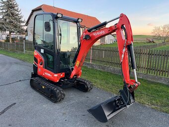 Minibagr Kubota KX018-4 hyd.podvozek+hyd.svahovka - 6