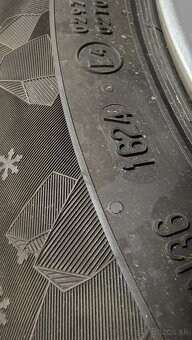 Predam elektrony WV group 5x112 R16 a zimne gumy - 6