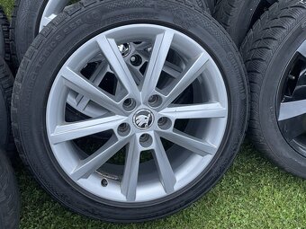 Orig disky 5x112 225 45 R17  205 50 R17 Zimne Skoda VW SEAT - 6
