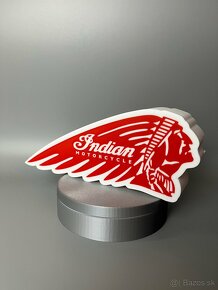 Indian LED Logo lampa - 6