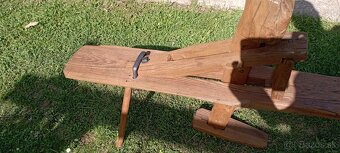 Starý drevený stolec - 6