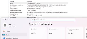 GPU Gigabyte GeForce® GTX 1070 - 8GB GDDR5 - 6