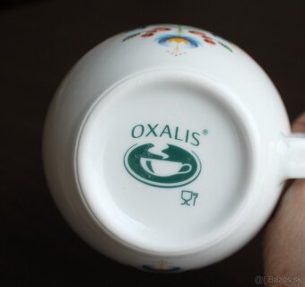 Šálky oxalis na teplé nápoje 2ks - 6