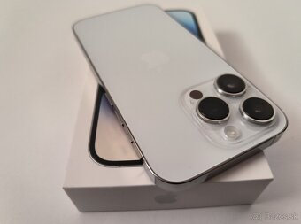 apple iphone 14 PRO 128gb Silver / Batéria 100% - 6