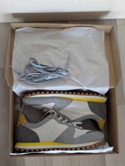 Novesta Marathon Trail White-Grey/ylw - 6