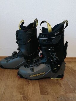 Atomic backland waist 107mm, 175 cm + lyziarky LA Sportiva - 6