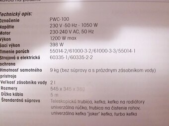 VYSÁVAČ Zepter vodný - 6