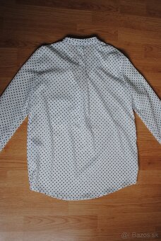 Blúzka Janina bielo-modrá - 6