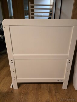Detská postieľka 2v1 WOODIES Classic Cot Bed 140x70 - 6