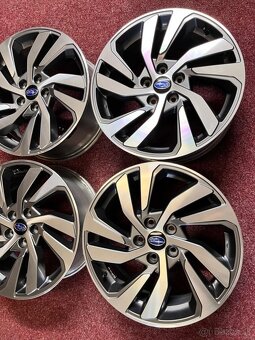 5x114,3 R18 Orig. alu Subaru Levorg + senzory tlaku - 6