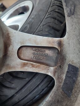 Sada kolies Škoda octavia 1 - 6