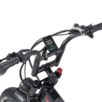 Skladaci Elektricky Bycikel 2x 1000 W 20 Ah Fatbike - 6