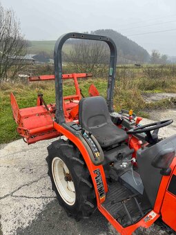 japonský malotraktor KUBOTA GB15 s rotavátorom - 6
