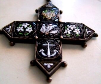 striebro, cajník, konvička, misa, lyžičky, kríž, BOLO,... - 6