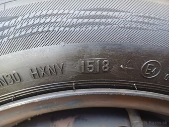 disky 4x100R15 ET50 + letné pneu 165/65R15 Dacia Renault - 6