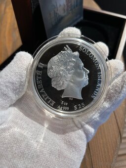 5 oz. Ag 999 Strieborná zberateľská minca – Karlov Most - 6