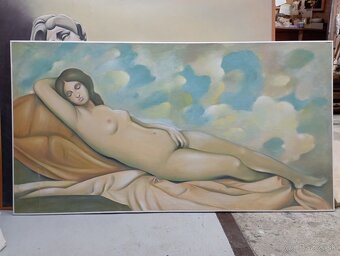 Olejomaľba obraz 101x191cm - 6