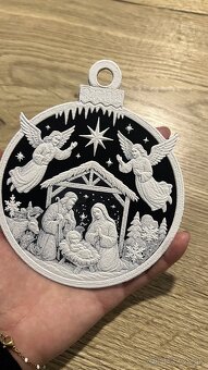 3D tlačené vianočné ozdoby - 6