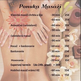 Masáže v masážnom salóne Košice - 6