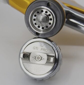 Nová profi Striekacia lakovacia pištoľ gti pro lite 1.3mm - 6