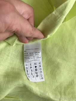Ľanové šortky Benetton nové, veľkosť 34 - 6