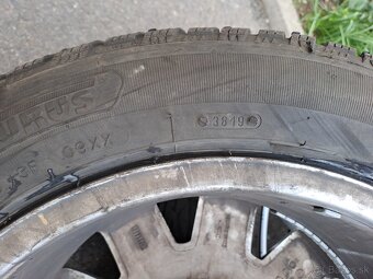 215/55/R17 Zimne - 5x112 - elektróny škoda Ronal - 6